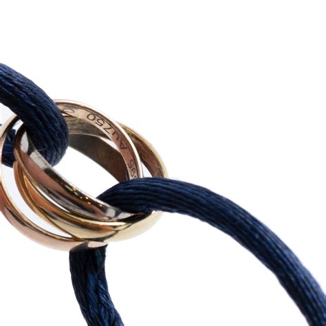 cartier trinity bracelet cord change|cartier bracelet trinity size guide.